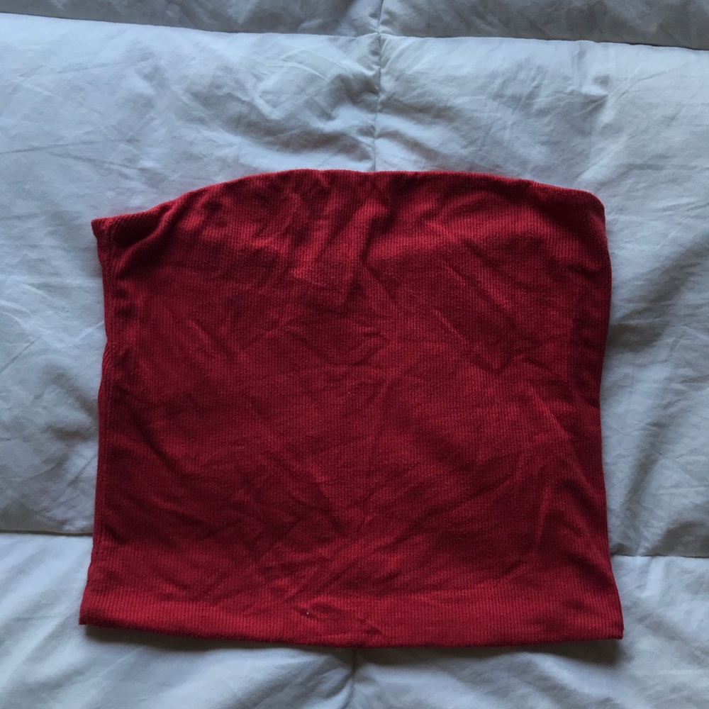BM red tube top